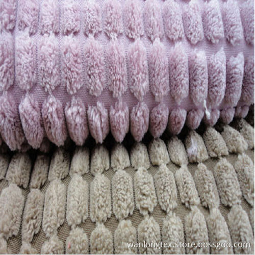 China Factory Supply 100% Polyester Organic Corduroy Fabrics